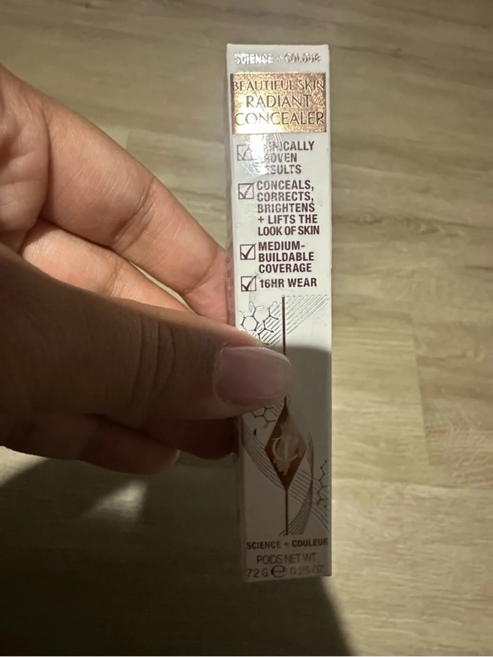 Charlotte Tilbury Beautiful Skin Radiant Concealer – Shade 3 Fair Pale – NWT